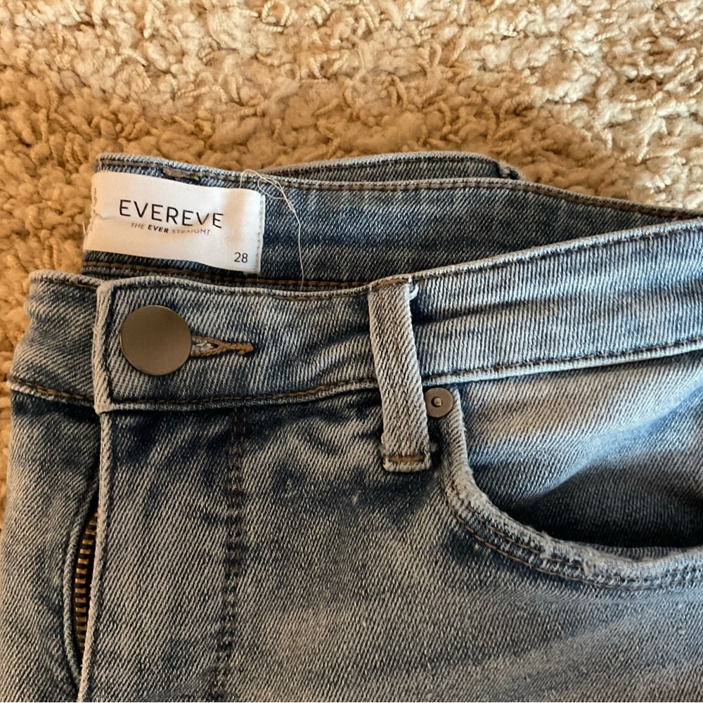 Evereve Light Blue Denim Jeans
